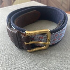 Vineyard Vines Brown and Blue BELT
